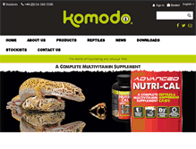 Tablet Screenshot of komodoproducts.com